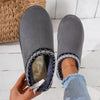 Bottes d'Hiver en Cachemire Luxe pour Femmes | Ultra-chaudes, chaussons à semelle épaisse pour un confort douillet
