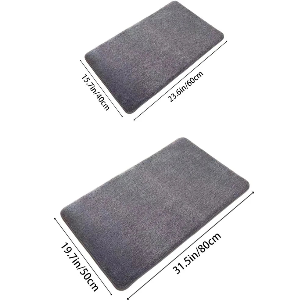 Tapis de bain HydroSoft Luxe | Tapis en mousse à mémoire de forme ultra-absorbante pour le confort et la sécurité