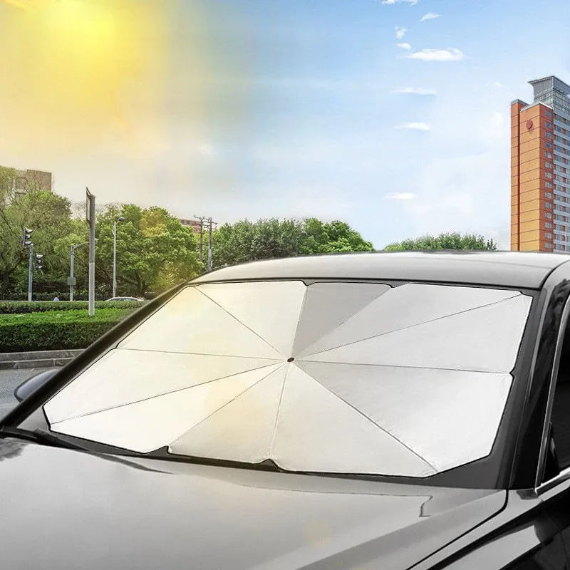 AutoUmbrella | Empêcher la lumière du soleil de chauffer l'intérieur de votre voiture