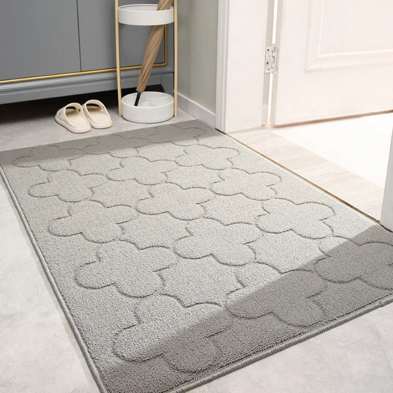 Tapis de porte avec grattoir à chaussures au design marocain - Kasbana