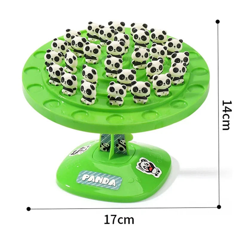 PandaLux Jeu de Balance Créatif | Puzzle de table interactif pour deux joueurs, stimule la collaboration et la créativité chez les enfants