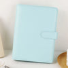 A5 classeur en cuir PU aux couleurs macarons | Planificateur | Album photo DIY et agenda en un