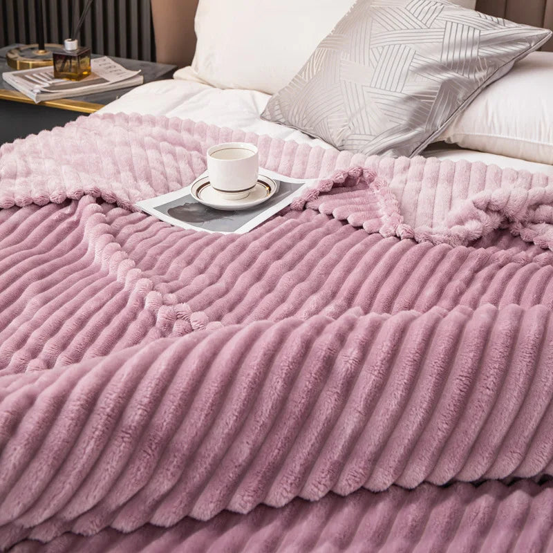 LuxeCocoon Couverture d'Hiver en Plaid | Élégante couverture pour un confort chaleureux et raffiné