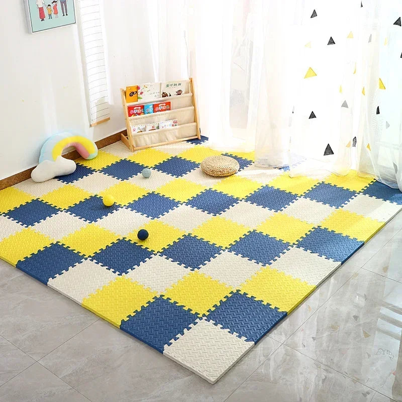 Tapis de Jeu Sécurisé pour Bébé - Doux et Sûr pour votre Petit