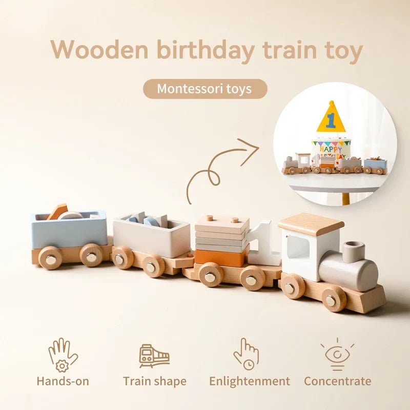 Train en Bois Créatif – Pour un plaisir éducatif de jeu