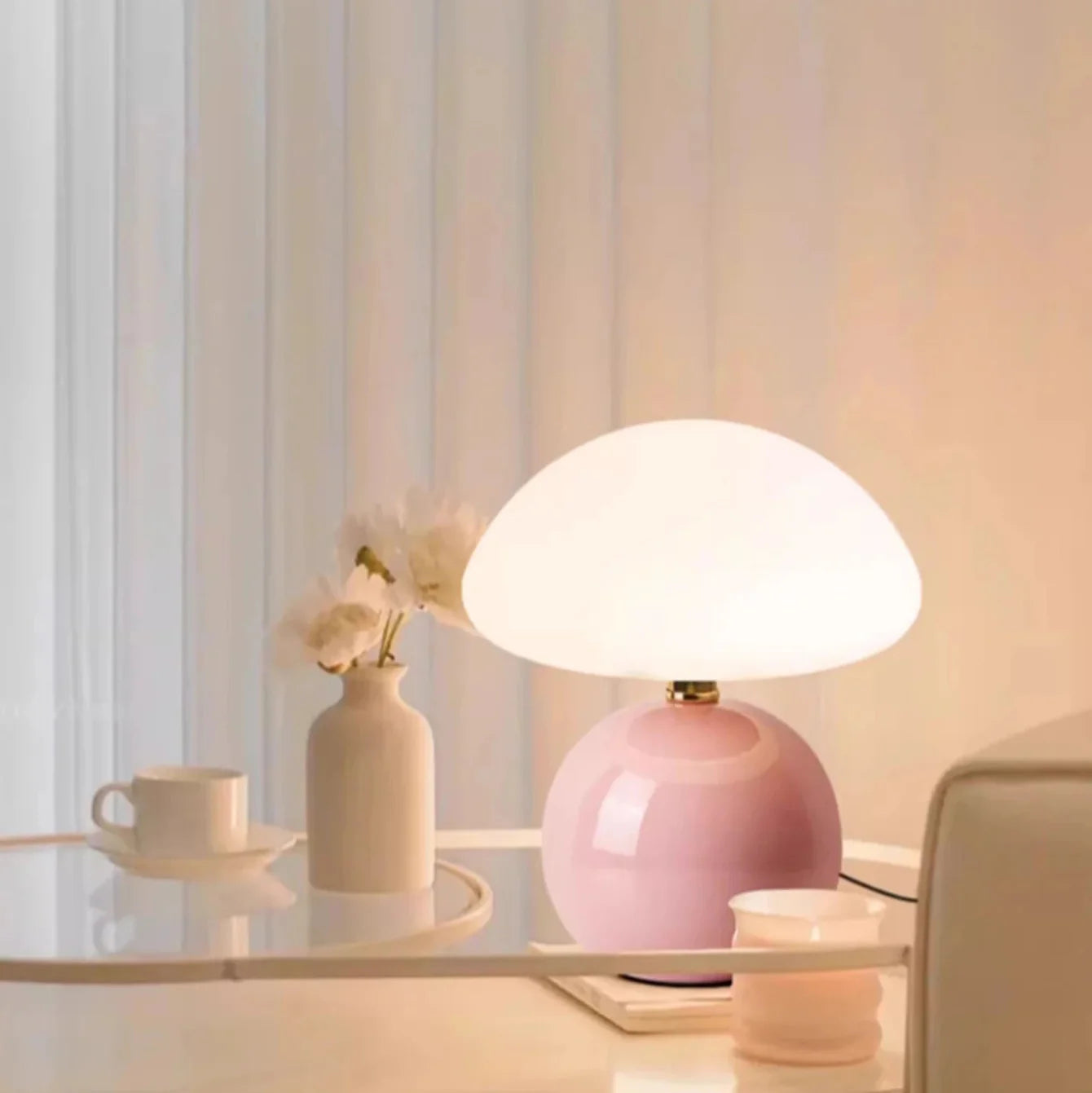 Lampe de Chevet LED Élégante SereneGlow | Éclairage minimaliste pour des espaces de sommeil paisibles