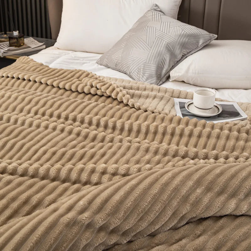 LuxeCocoon Couverture d'Hiver en Plaid | Élégante couverture pour un confort chaleureux et raffiné