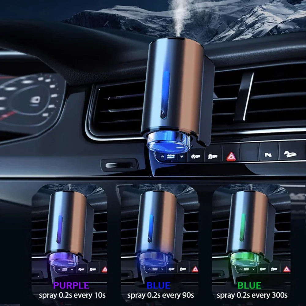 Diffuseur de Voiture AromaLux Elite | Transformez votre conduite avec des senteurs apaisantes et de la relaxation