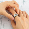 Bague tournante relaxante - Spinfinity