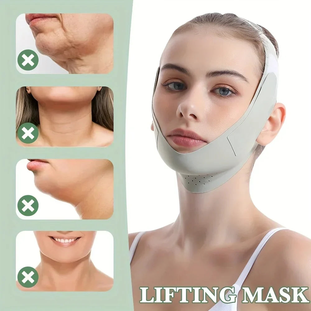 V-Fit Bande de Lifting du Visage – Pour un Contour Plus Svelte et Jeune