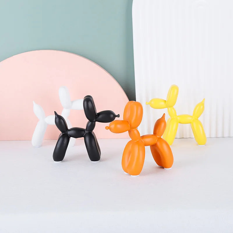 PawElegance Décoration de Table Chien Ballon Scandinave | Ajout ludique et chic pour un intérieur raffiné