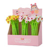 3x stylos gel en forme de fleur | Stylos | Fournitures d'écriture Kawaii pour enfants ou comme petits prix