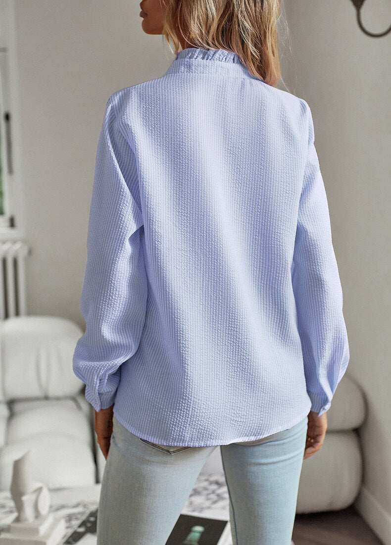 Blouse Femme Rayée Tendance – Elise