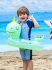 Bouée Gonflable pour Enfants – Bouée Dino pour le Plaisir d'Été et les Activités Aquatiques