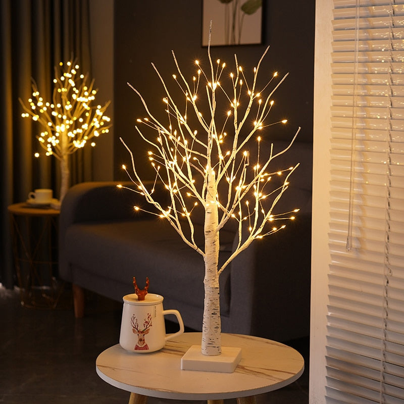 Bouleau Scandinave Éclairé - LumiBirch