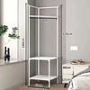 Étagère d'angle EleganceHaven | Rack à vêtements élégant et gain de place pour tous les intérieurs