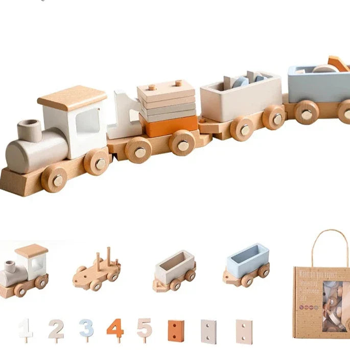 Train en Bois Créatif – Pour un plaisir éducatif de jeu