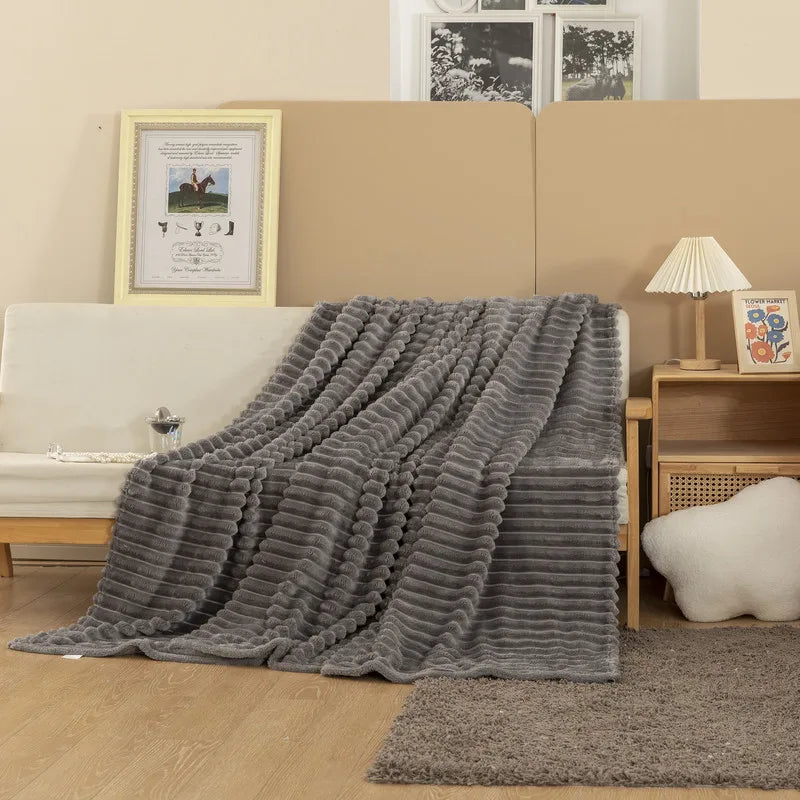 LuxeCocoon Couverture d'Hiver en Plaid | Élégante couverture pour un confort chaleureux et raffiné