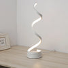 LuxeLumen Lampe de Table LED en Spirale | Luminosité Réglable pour Espaces de Vie et de Travail Élégants
