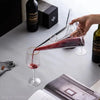 Verre à décanter pyramide | Verseur et séparateur de vin en cascade à action rapide