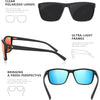 AquaShield Lunettes de Soleil Polarisées 3-Pack – Protégé et Stylé