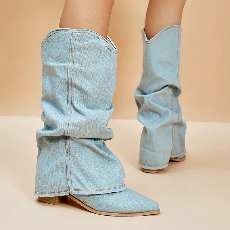 Miley | Bottes en Denim