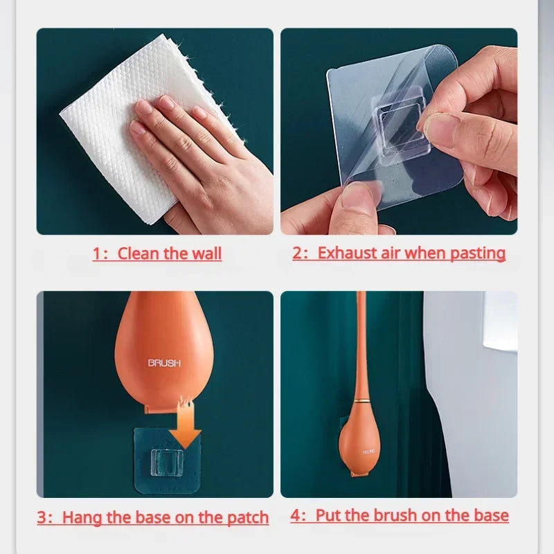 Brosse de Toilet Sumi Flex - Pour un Nettoyage Approfondi et Facile des Toilettes