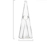 Verre à décanter pyramide | Verseur et séparateur de vin en cascade à action rapide
