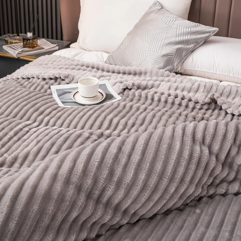 LuxeCocoon Couverture d'Hiver en Plaid | Élégante couverture pour un confort chaleureux et raffiné