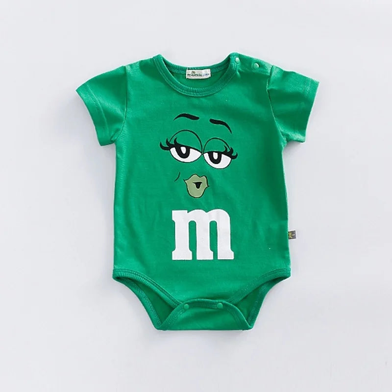Body Coloré pour Bébé – Visages M&M Vêtements pour Bébés et Tout-Petits