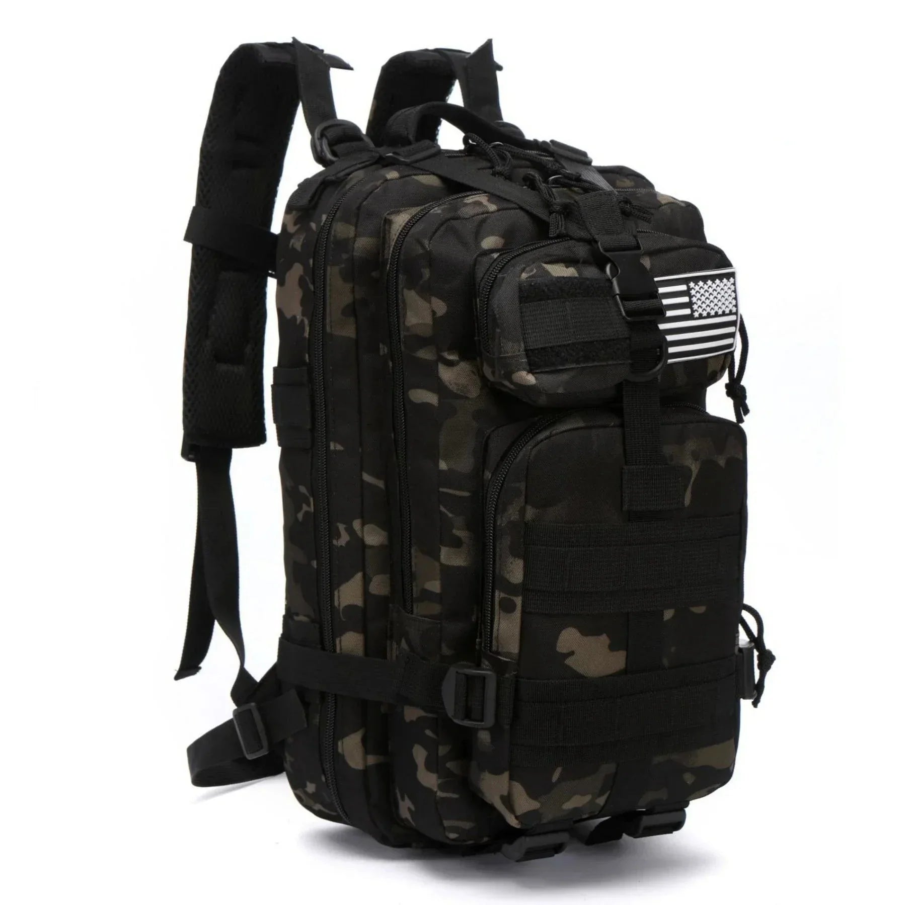 TrailPro Sac à Dos Tactique Commando 30L+ Sac à Dos pour Camping, Pêche & Chasse