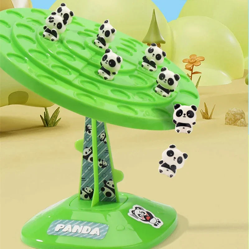 PandaLux Jeu de Balance Créatif | Puzzle de table interactif pour deux joueurs, stimule la collaboration et la créativité chez les enfants