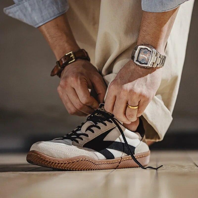 Baskets Rétro avec Confort Moderne - Stride84