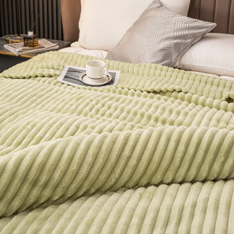 LuxeCocoon Couverture d'Hiver en Plaid | Élégante couverture pour un confort chaleureux et raffiné