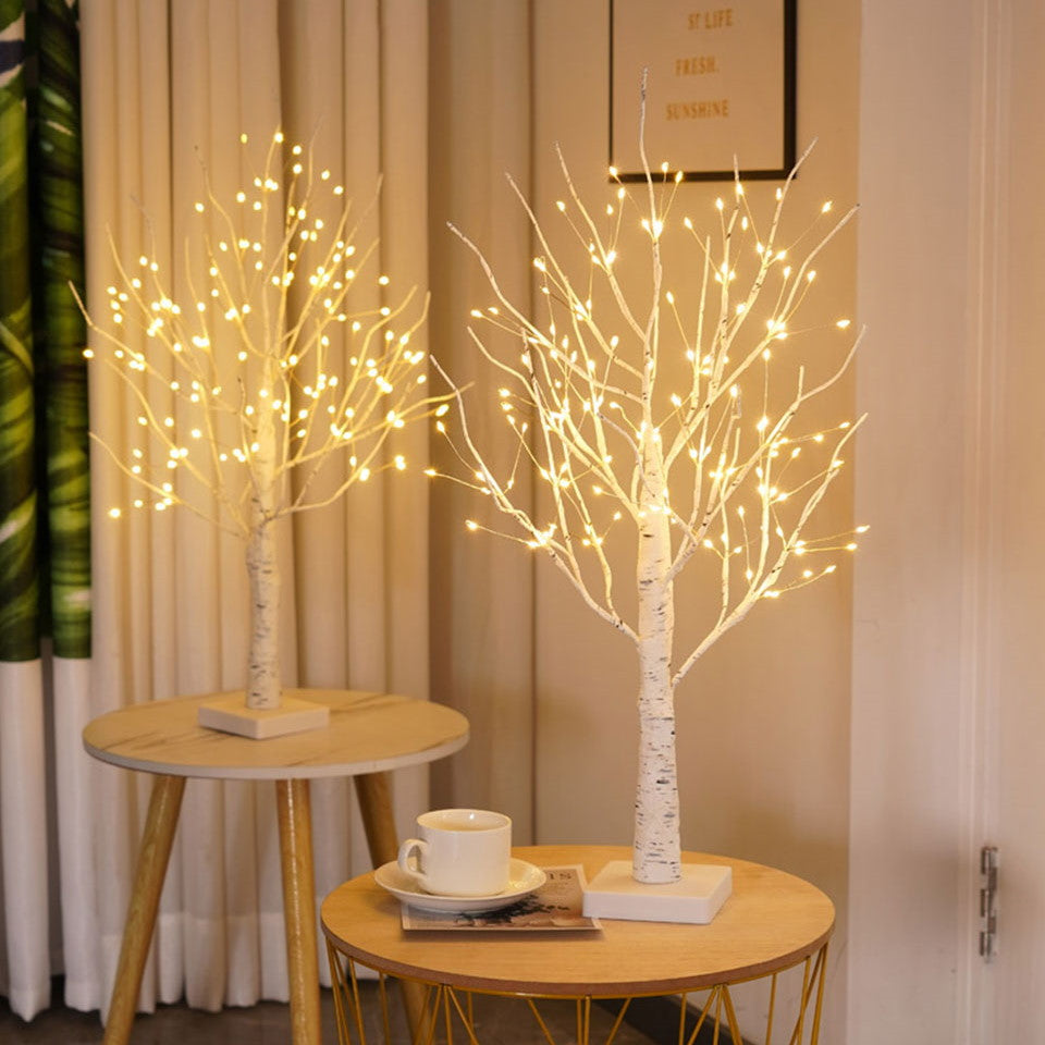 Bouleau Scandinave Éclairé - LumiBirch