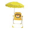 Chaise de plage pour enfants avec auvent - Pliable et parfaite pour le camping et le jardin