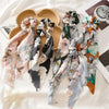 Bandana Vintage Fleurs d'Été 2022 – Accessoires de Cheveux Élégants pour Femmes et Filles