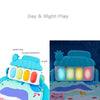 Tapis d'Activité Bébé – Tapis de Jeu Éducatif avec Musique et Activités Ludiques