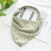Bandana Vintage Fleurs d'Été 2022 – Accessoires de Cheveux Élégants pour Femmes et Filles