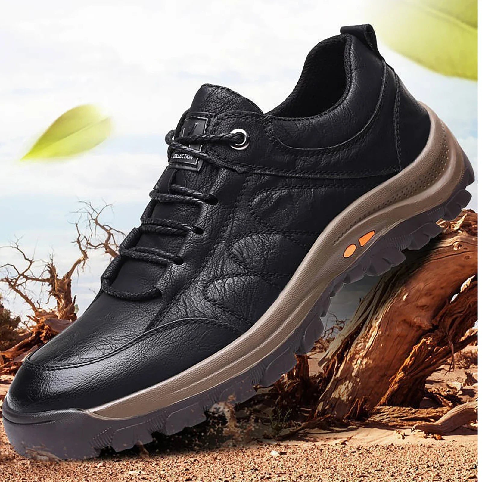 SummitStride Elite Chaussures de Randonnée | Chaussures légères et durables en cuir conçues pour l'escalade et les aventures de camping