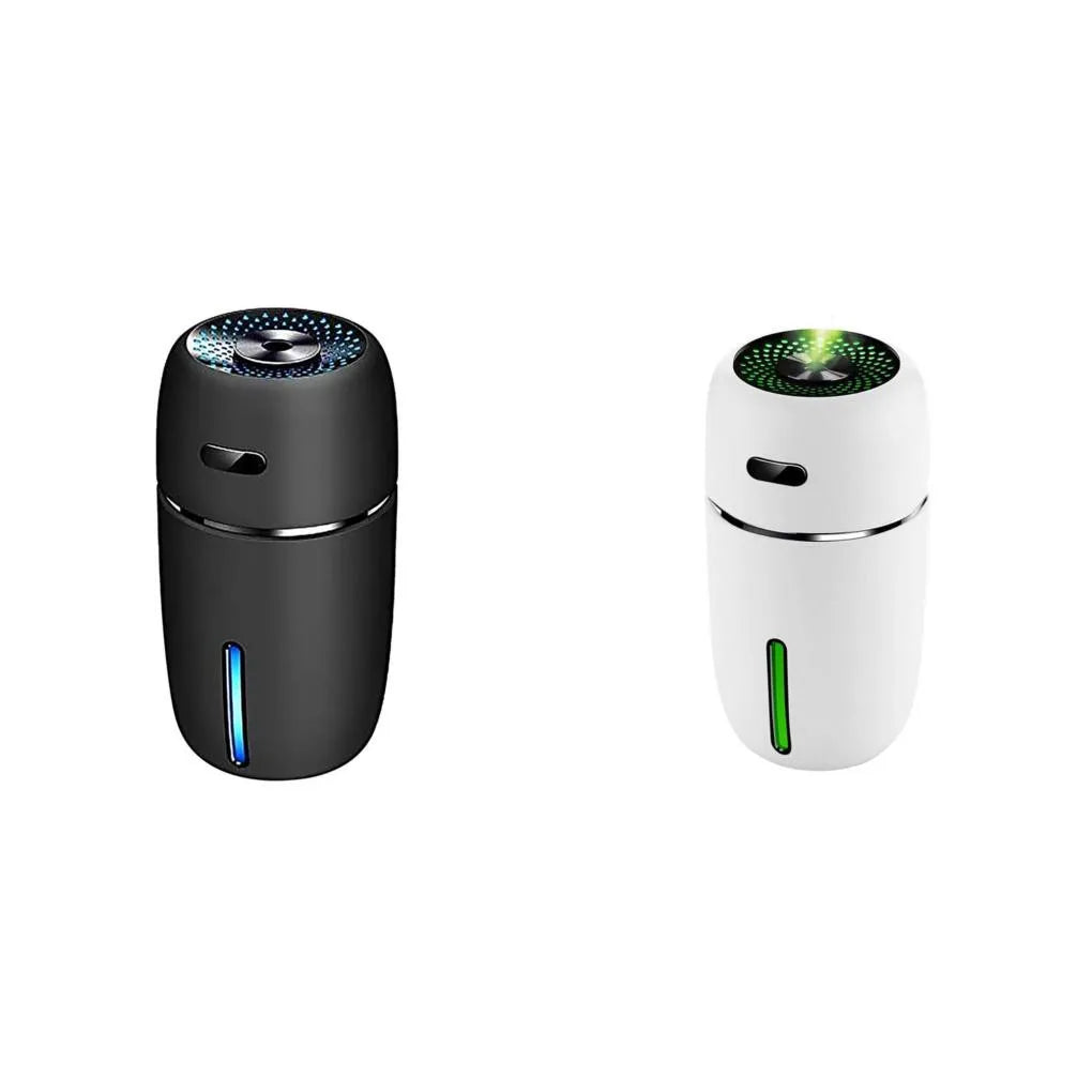 AromaLux Mini Humidificateur | Humidificateur USB élégant avec 7 couleurs LED pour une ambiance relaxante à la maison, au bureau ou dans des environnements hôteliers.