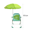 Chaise de plage pour enfants avec auvent - Pliable et parfaite pour le camping et le jardin