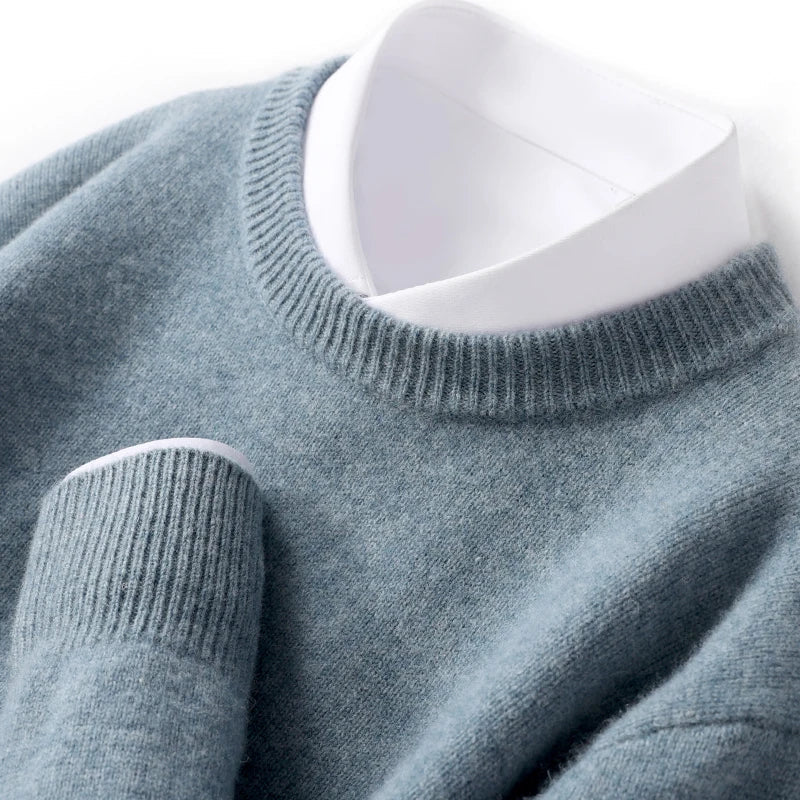 Cameron - Pull en Laine Mérinos pour Homme