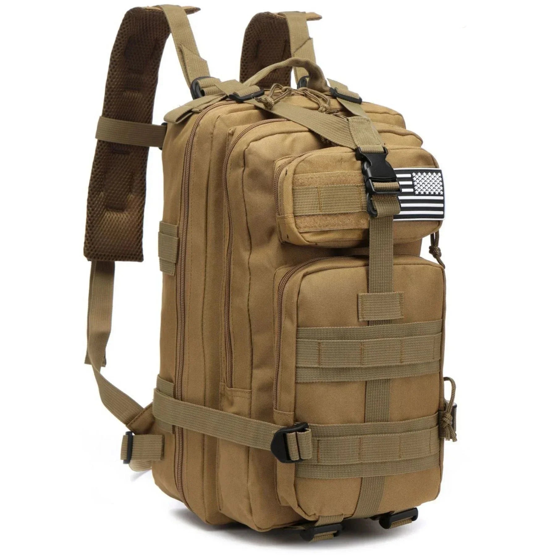 TrailPro Sac à Dos Tactique Commando 30L+ Sac à Dos pour Camping, Pêche & Chasse