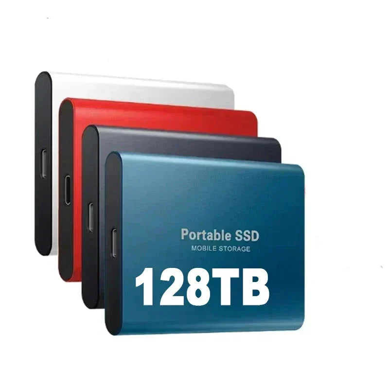 SSD Externe Ultra-Rapide 128 To – Stockage Compact et Fiable