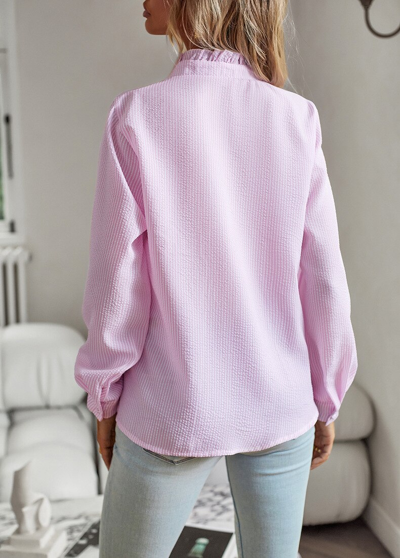 Blouse Femme Rayée Tendance – Elise