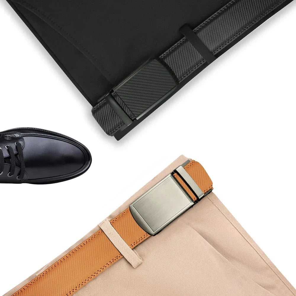 SovereignFlex | Ceinture élégante en cuir avec longueur librement ajustable