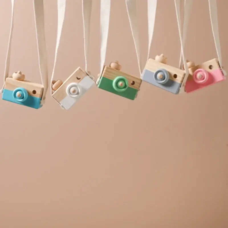 Caméra en bois créative – Pour le petit explorateur