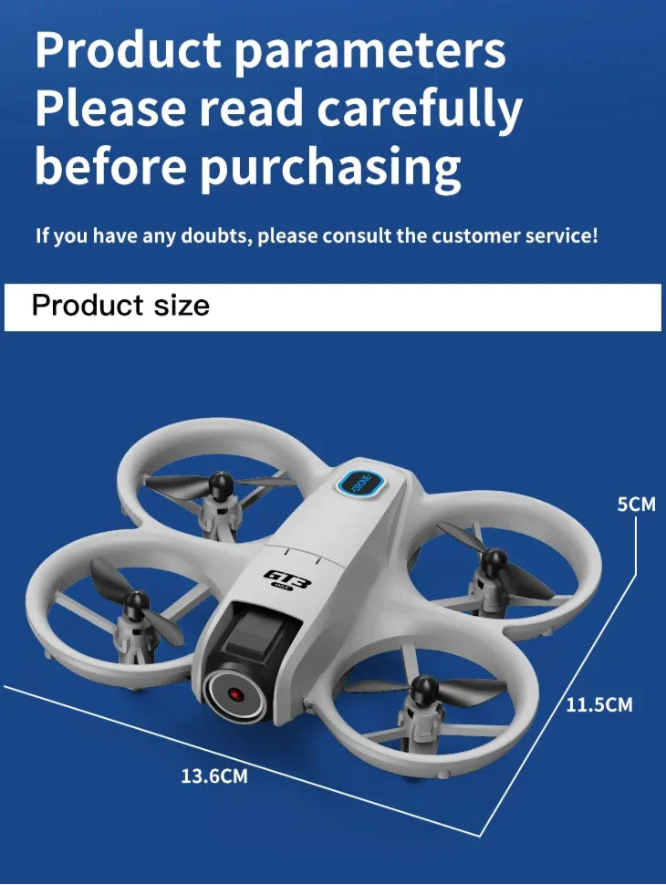 AeroPro i 8K UHD Drone Professionnel 5G GPS Pliable RC 18000M | Drone | Drone Brushless avec Évitement d'Obstacles & Télécommande