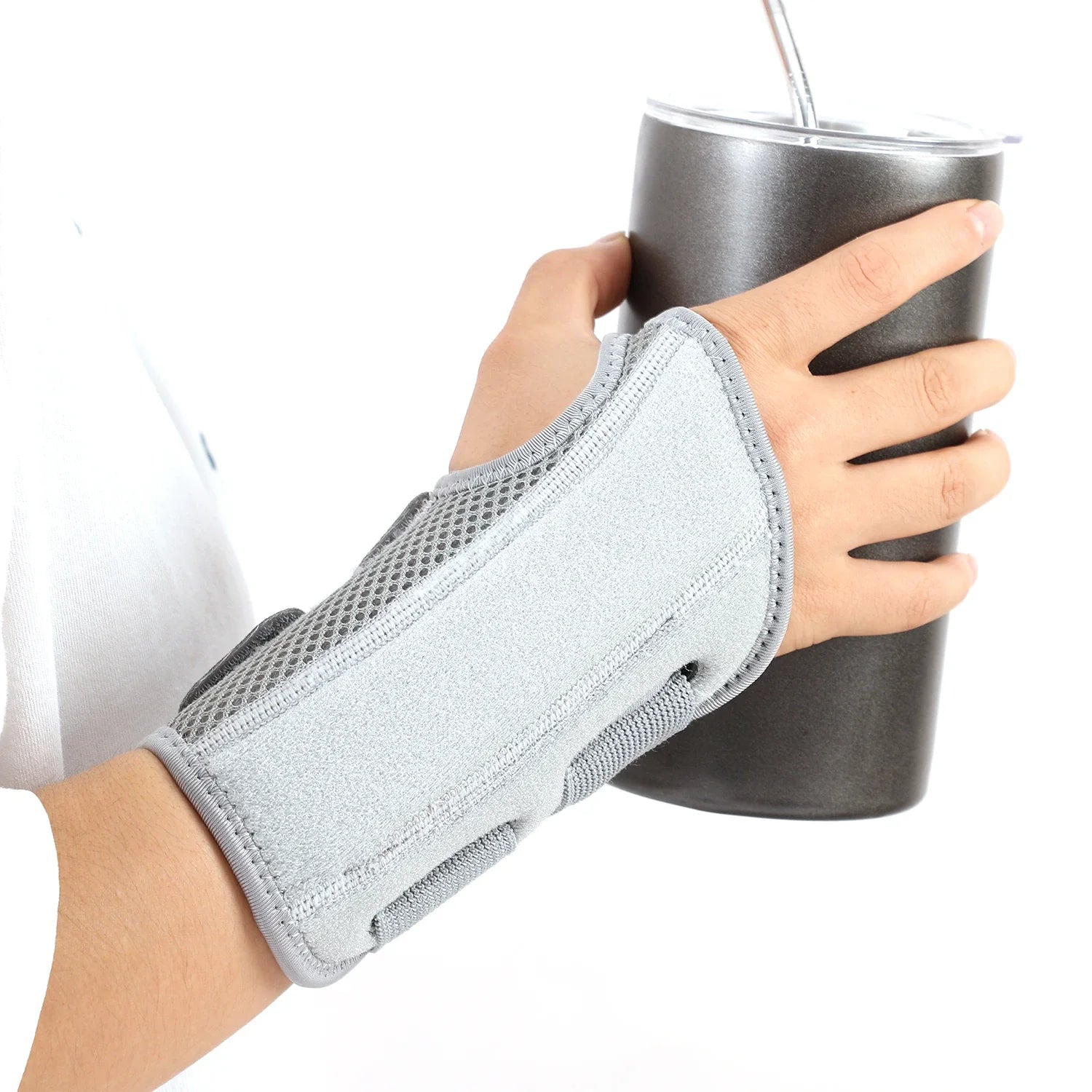 Attelle de poignet avec attelle pour tunnel carpien | Attelle de poignet | Soutien pour arthrite, tendinite et douleur au poignet